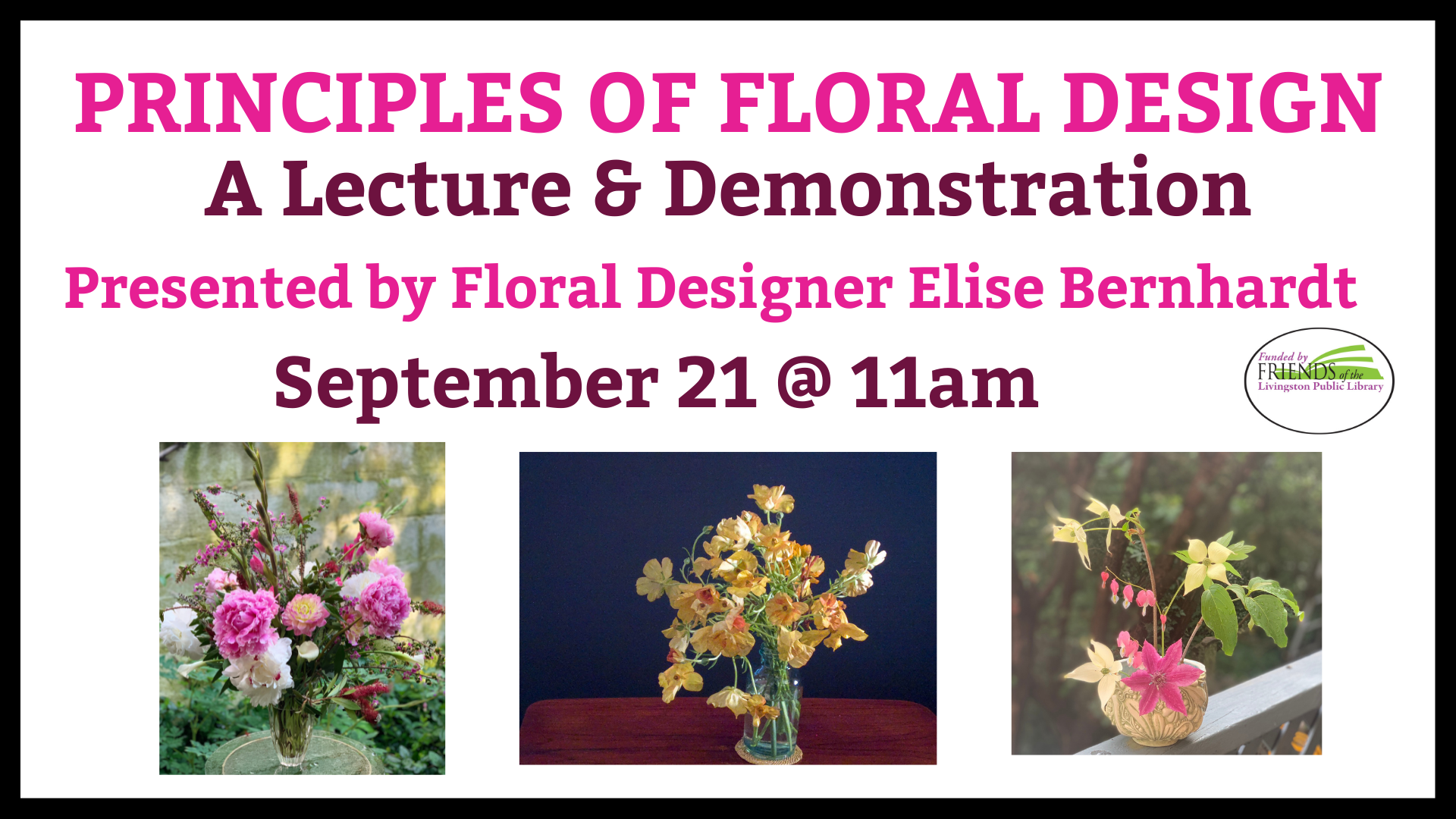 Floral design principles