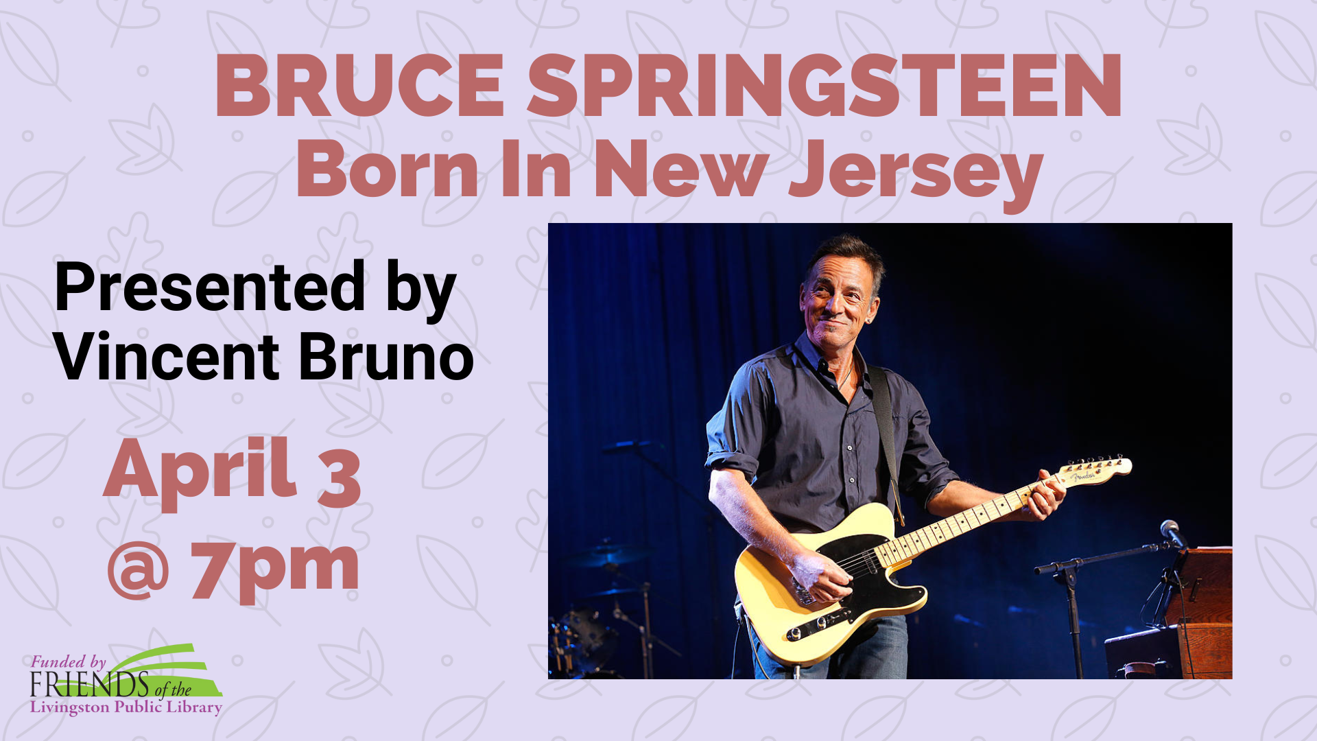Bruce Springsteen by Vincent Bruno