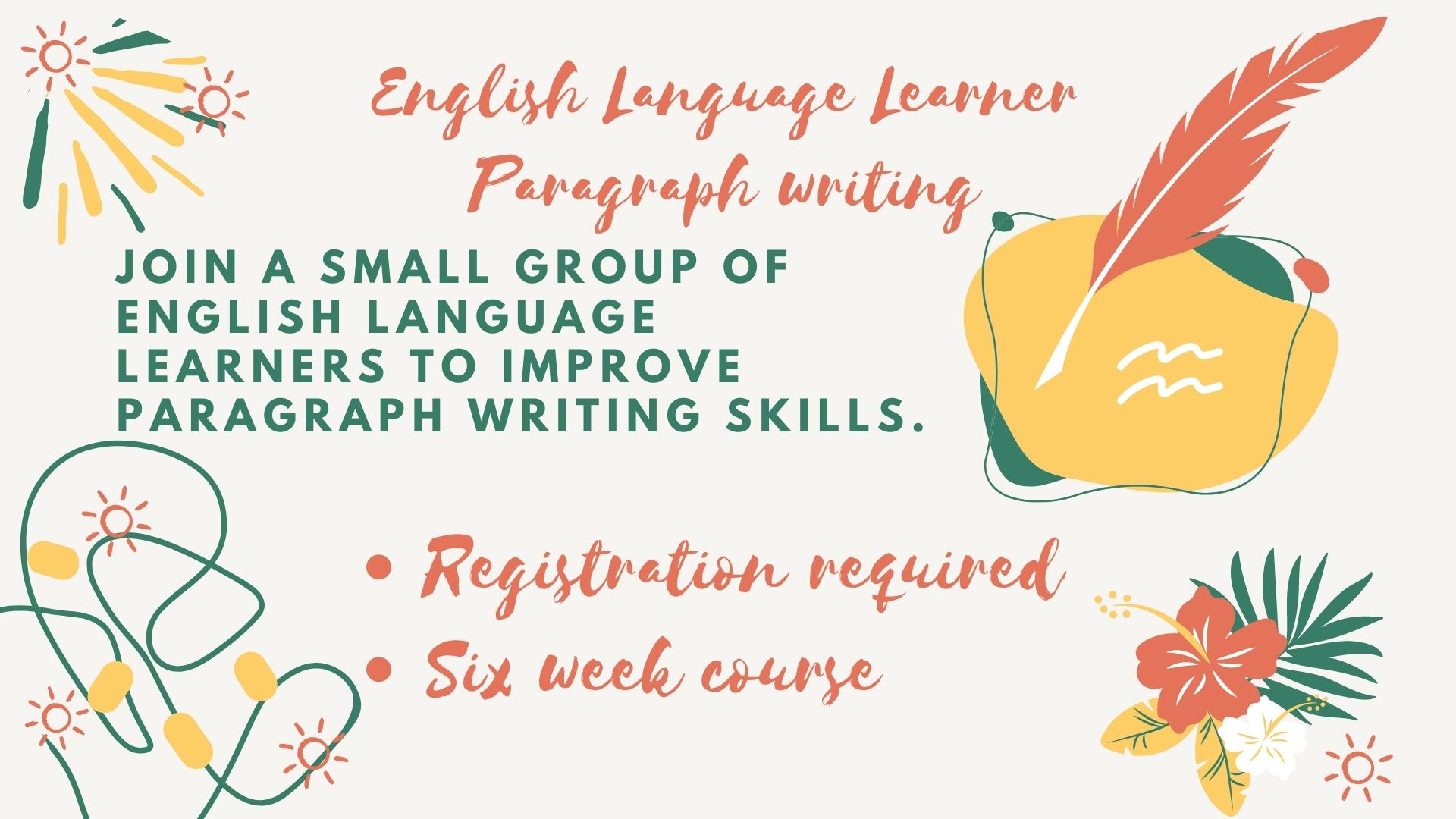 ELL paragraph writing graphic