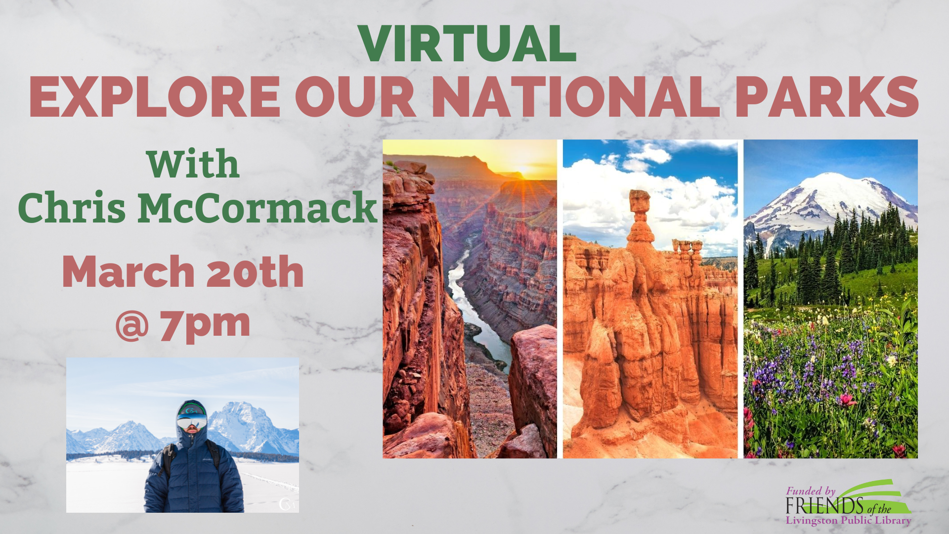 Explore National Parks--Virtual Program