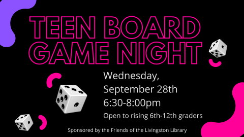 board game night promo