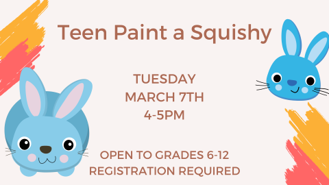 Teen paint a squish promo