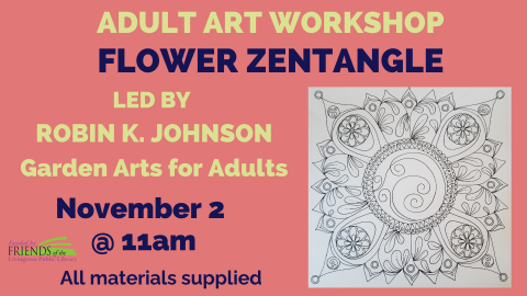 Zentangle workshop for adults