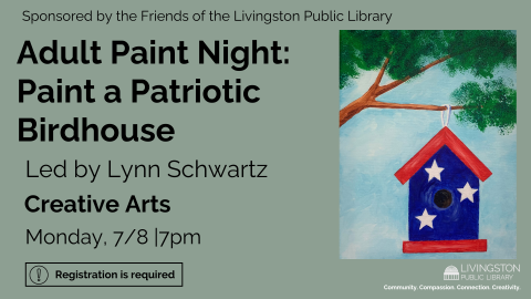 Paint a Patriotic Birdhouse