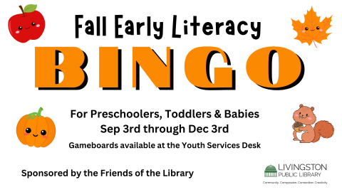 Early Literacy Bingo