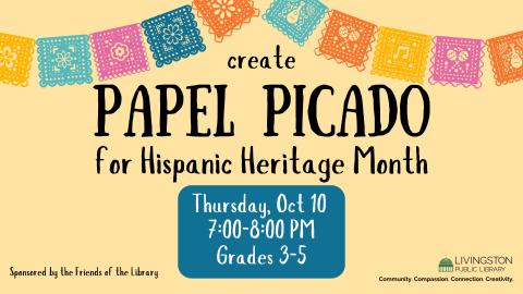 Create Papel Picado for Hispanic Heritage Month