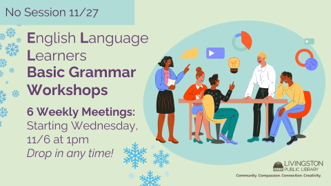 English Language Learners Basic Grammar Class