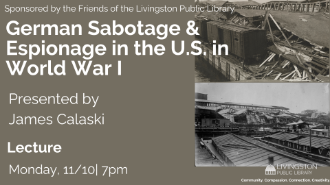 German Sabotage and Espionage in WWI