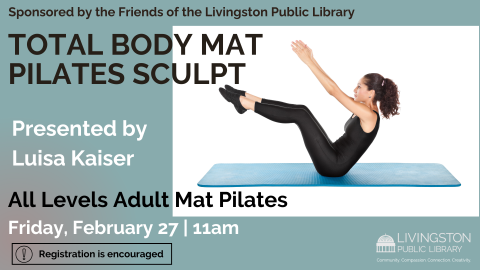 All Levels Adult Mat Pilates