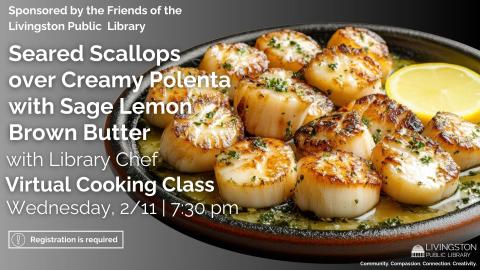 Seared Scallops Library Chef