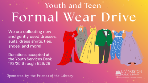 youth teen formal wear drive 