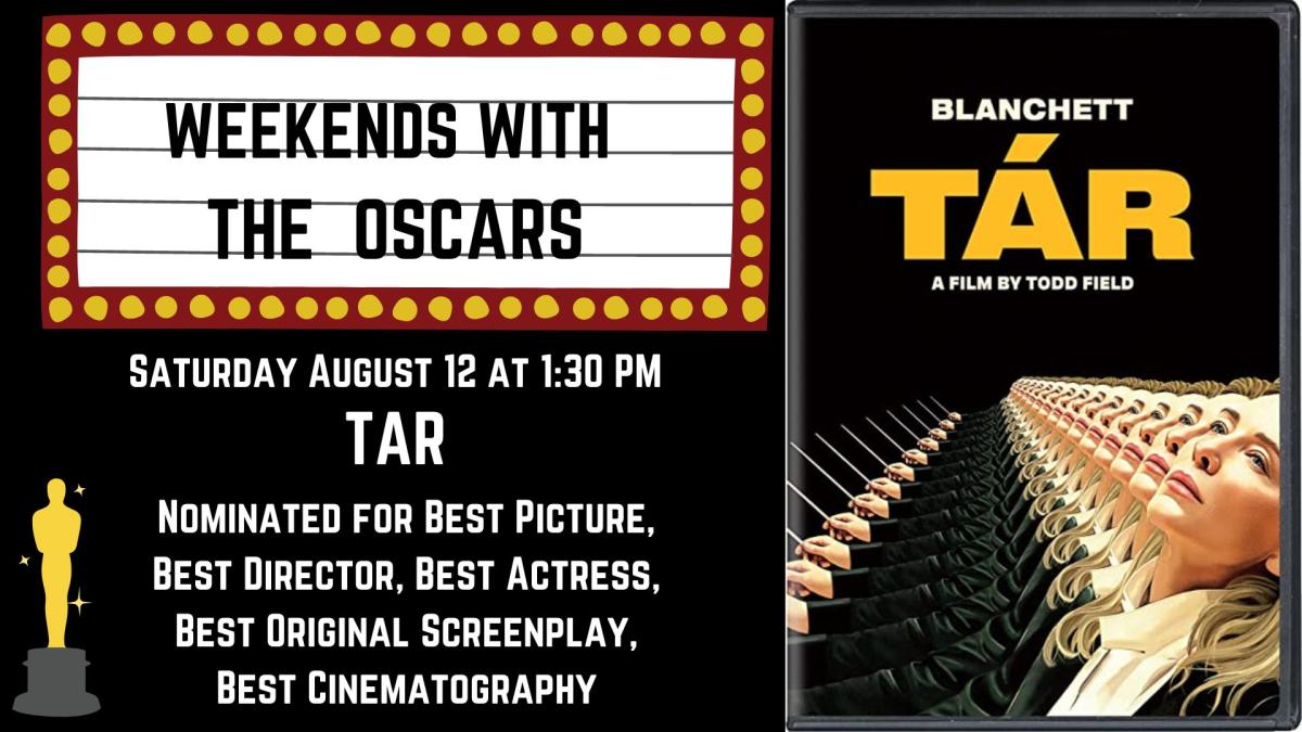 Banner advertising our screening of TAR