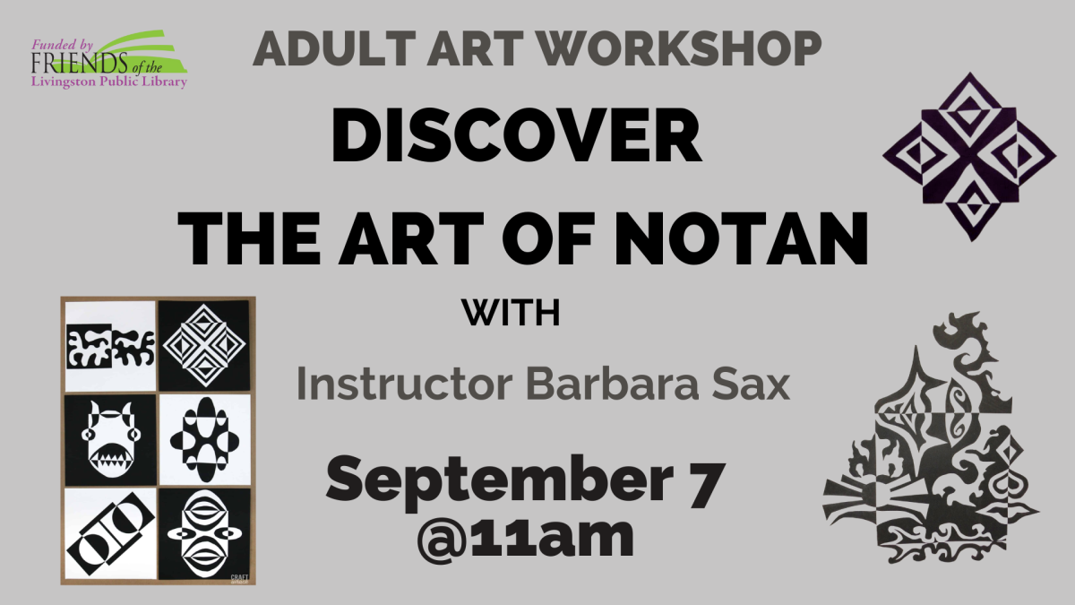 Adult Art Workshop: Art of Notan